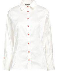 CAMILLA - Ivory Shirt Polyester - Lyst