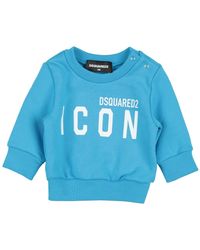 DSquared² - Azure Sweatshirt Cotton - Lyst