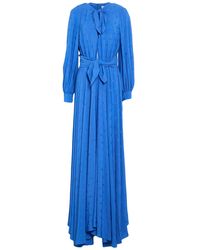 MSGM - Maxi Dress Acetate, Silk - Lyst