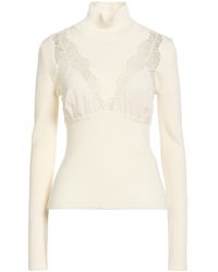 Blumarine - Turtleneck Wool, Polyamide, Elastane, Polyester - Lyst