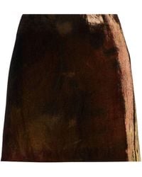 Roberto Collina - Mini Skirt Viscose, Polyamide - Lyst