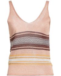 B.yu - Top Viscose, Polyamide, Metallic Polyester - Lyst