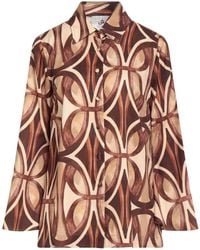 Compagnia Italiana - Shirt Viscose, Polyester - Lyst