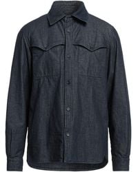 Aspesi - Denim Shirt - Lyst