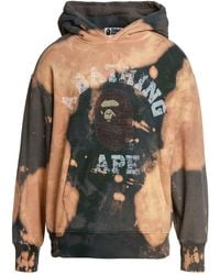 A Bathing Ape - Sand Sweatshirt Cotton, Polyester - Lyst