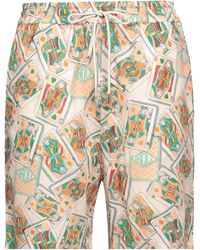 Drole de Monsieur - Shorts & Bermuda Shorts Linen, Cotton - Lyst