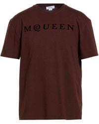 McQueen - T-Shirt Cotton - Lyst