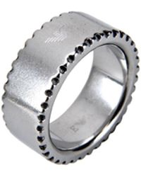Emporio Armani Rings for Men - Up to 15% off | Lyst