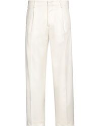 Incotex - Ivory Pants Virgin Wool - Lyst
