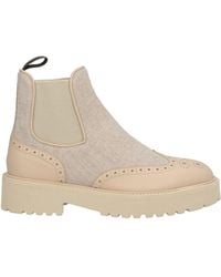 Doucal's - Ankle Boots Leather, Textile Fibers - Lyst