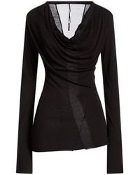 Masnada - T-Shirt Viscose, Polyamide, Cashmere, Silk - Lyst