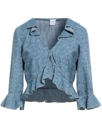 Pinko - Denim Shirt Cotton - Lyst