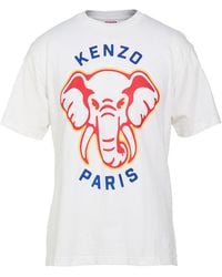 KENZO - T-Shirt Cotton - Lyst