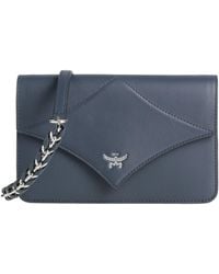 MCM - Midnight Cross-Body Bag Leather - Lyst