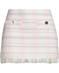 Liu Jo - Mini Skirt Cotton, Polyester, Acrylic, Polyamide, Viscose - Lyst