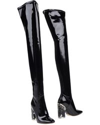 dior over knee boots