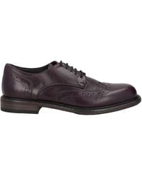 Pantanetti - Lace-Up Shoes Leather - Lyst