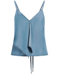 Pinko - Top Lyocell - Lyst