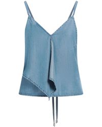 Pinko - Top Lyocell - Lyst