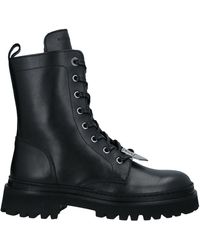 John Galliano Leather Boots in Black - Lyst