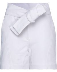 Femme Vêtements Shorts Shorts longs et longueur genou Shorts et bermudas Coton IRO en coloris Blanc 