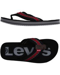 levi's men's flip flops thong sandals