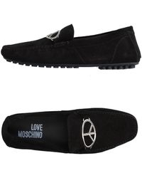 moschino loafers mens
