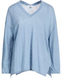 Fedeli - Sky Sweater Linen, Cotton - Lyst