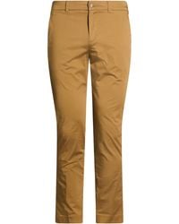 Cruna - Khaki Pants Cotton, Elastane - Lyst
