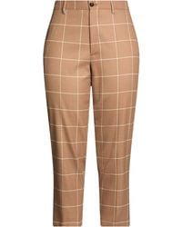 Berwich - Camel Pants Polyester, Viscose, Elastane - Lyst