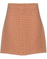 MSGM - Mini Skirt Virgin Wool, Acrylic, Polyester, Polyamide - Lyst