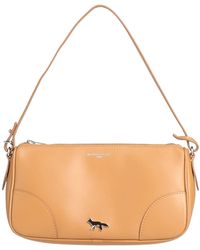 Maison Kitsuné - Camel Handbag Cow Leather - Lyst