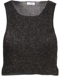 Lardini - Top Viscose, Polyamide, Metallic Acrylic - Lyst