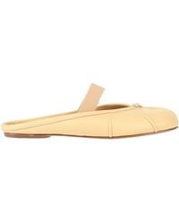 Maison Margiela - Sand Mules & Clogs Leather - Lyst