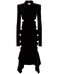 Alexandre Vauthier - Midi Dress Polyester, Elastane - Lyst