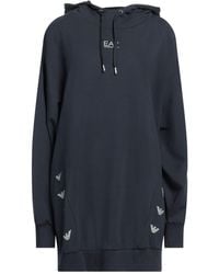 EA7 - Sweatshirt Organic Cotton, Modal, Elastane - Lyst