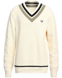 Fred Perry V-neck sweaters for Men | Online Sale up to 48% off | Lyst