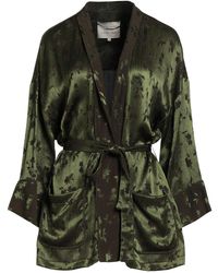 ALESSIA SANTI - Military Jacket Viscose, Polyester - Lyst