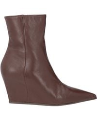 Vic Matié - Ankle Boots Leather - Lyst