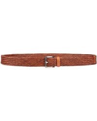 Orciani - Dark Belt Leather - Lyst