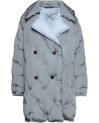 Maison Margiela Synthetic Down Jacket in Grey (Gray) | Lyst