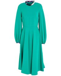 PUCCI - Emerald Midi Dress Polyester, Elastane - Lyst