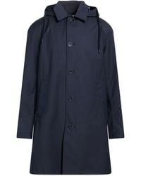 Herno - Overcoat & Trench Coat Virgin Wool - Lyst