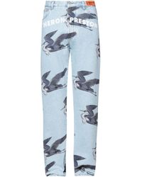 Heron Preston Denim Pants - Blue