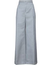 Dior - Pants Silk, Cotton - Lyst