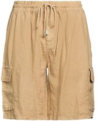 Vilebrequin - Sand Shorts & Bermuda Shorts Linen - Lyst