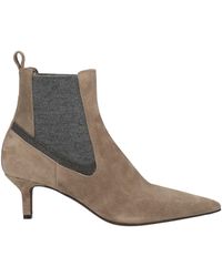 Brunello Cucinelli - Ankle Boots - Lyst