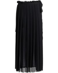 Masnada - Maxi Skirt Virgin Wool, Polyamide - Lyst