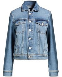 7 For All Mankind - Denim Outerwear Cotton, Modal, Elastomultiester, Elastane - Lyst