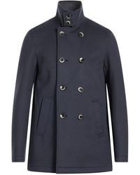 Herno - Midnight Coat Wool, Cashmere - Lyst